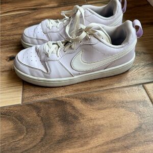 Nike Court Borough Low Recraft Shoes - Violet/White - Size 5Y